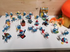 Schümpfe von Schleich und Bully, 26 Stück mit Haus aus den 80er Jahren