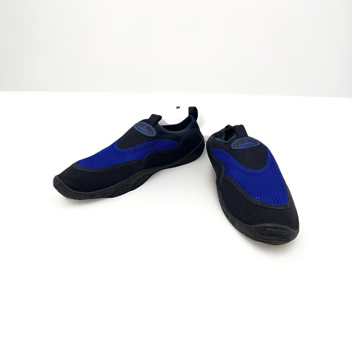 Tredz Beachwear Water Shoes Mens Size 8 Womens 10.5 Blue Black Neoprene Mesh