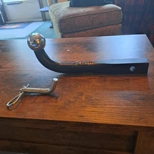 CURT 45551 Euro Mount (1-7/8" Ball, 1-1/4" Shank, 3.5K, 2-3/4" High, 10" Long)