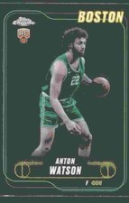 2024-25 Topps Chrome #107 Anton Watson Refractor