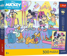 NEW TREFL Jigsaw Puzzle 300 Pieces Disney Mickey  Friends An Exciting Adventure