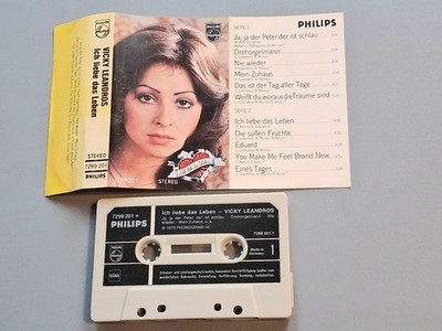VICKY LEANDROS '' Ich liebe das Leben '', MC tape Kassette