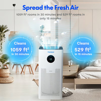 FlexiSpot Flow Plus  Air Purifier Y2 Pro NEW IN BOX Touch Panel