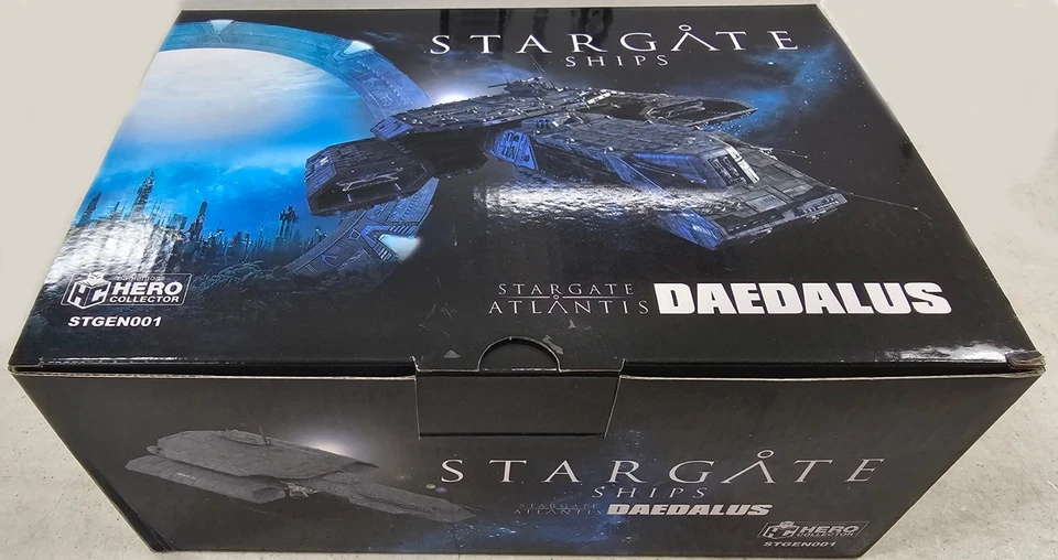 Eaglemoss Stargate SG-1 Atlantis Daedalus BC-304 barco crucero de batalla Foto 4 de 4