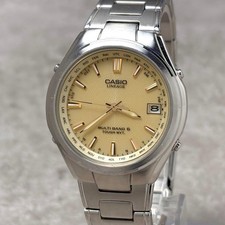 CASIO Lineage Radio-Controlled Solar World Time Watch with Original Strap