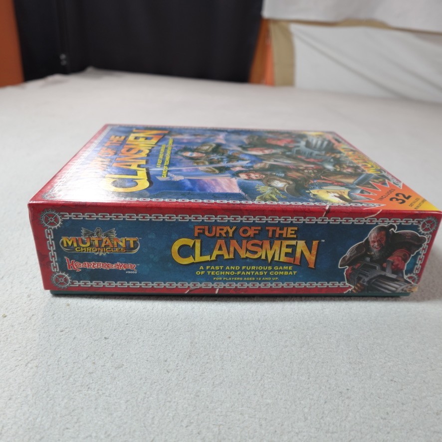 Mutant Chronicles Fury of the Clansmen War 1994 Vintage