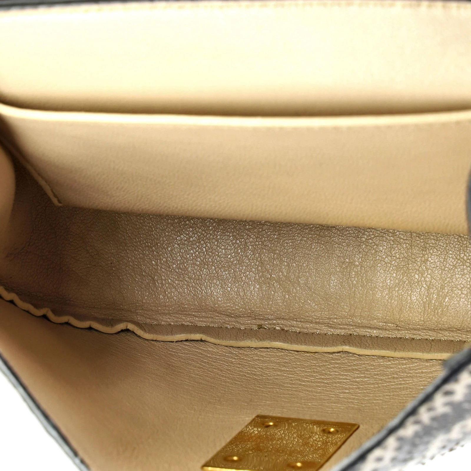 Chloe Drew Crossbody Bag Python Mini - image 6