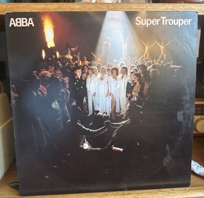 ABBA Super Trouper Vinyl LP 1980 Stereo The Winner Takes It All Exc SD 16023