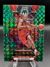 2022-23 Panini Mosaic - OG Anunoby #136 Green Mosaic Prizm