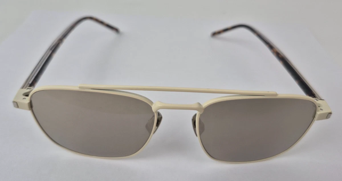 Saint Laurent White Sunglasses SL 665 005 56mm Frame Saint Laurent Sunglasses  main image 4