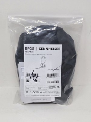 EPOS Sennheiser Adapt 261 Dual Sided Headset, USB-C, Bluetooth - New Open Box