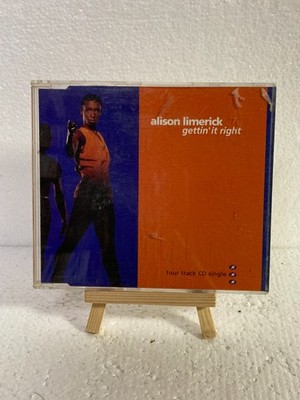 Alison Limerick   Gettin' It Right-  CD Single- 1992 - FREE  Post