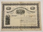 1881 Eureka Consolidated Mining Stock Certificate $5,000,000 $10/Share