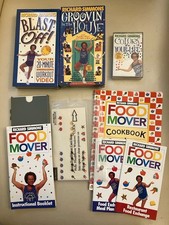 Richard Simmons Food Mover Lot - Mover, Cookbook, Colors of Your Life, Groovin'