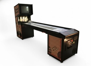 Strikes and Spares Shuffle Alley Machine