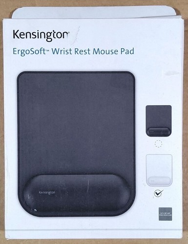 Kensington ErgoSoft Kunstleder Anti-Rutsch Handballenauflage Mauspad K50437WW