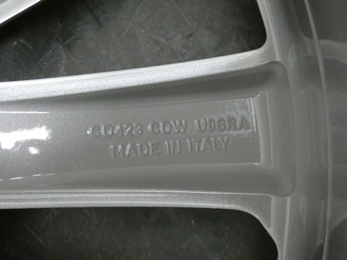 RANGE ROVER VELAR WHEEL STYLE 1032 ALLOY WHEEL RIM SILVER GENUINE X1 - Picture 8 of 10