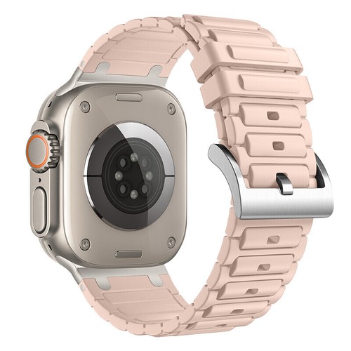 Do Apple Watch Pasek 49mm 45mm 46mm Silikonowy pasek Seria 10 9 8 7 6 5 SE Ultra2 - Zdjęcie 23 z 23
