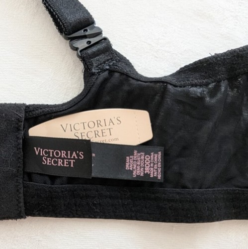 Victoria's Secret BH Gr.38DDD Spitze Demi Bügel ungefüttert schwarz 11042465 NEU Neu mit Etikett - Bild 6 von 8