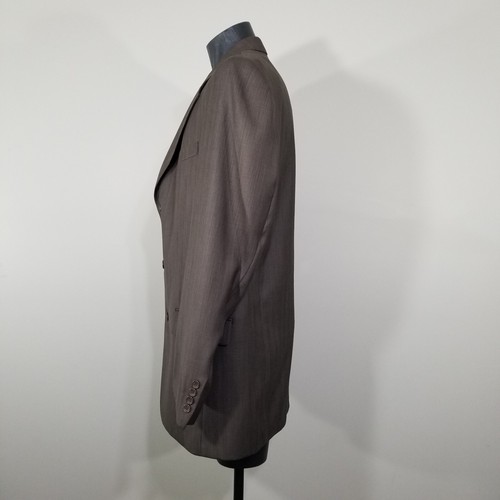 Caravelli Brown Sport Coat Suit Jacket Blazer Size 42L Mens Superior 150s - Picture 3 of 11