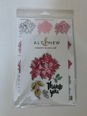 Altenew: Majestic Bloom Stamps & Dies Set (New)
