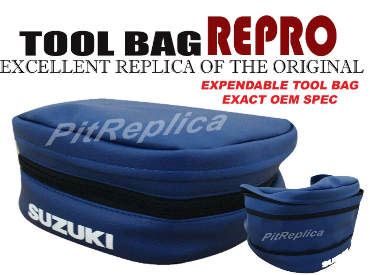 SUZUKI REAR FENDER TOOL BAG POUCH DR600 DR 600 DR650 DR 650 DAKAR