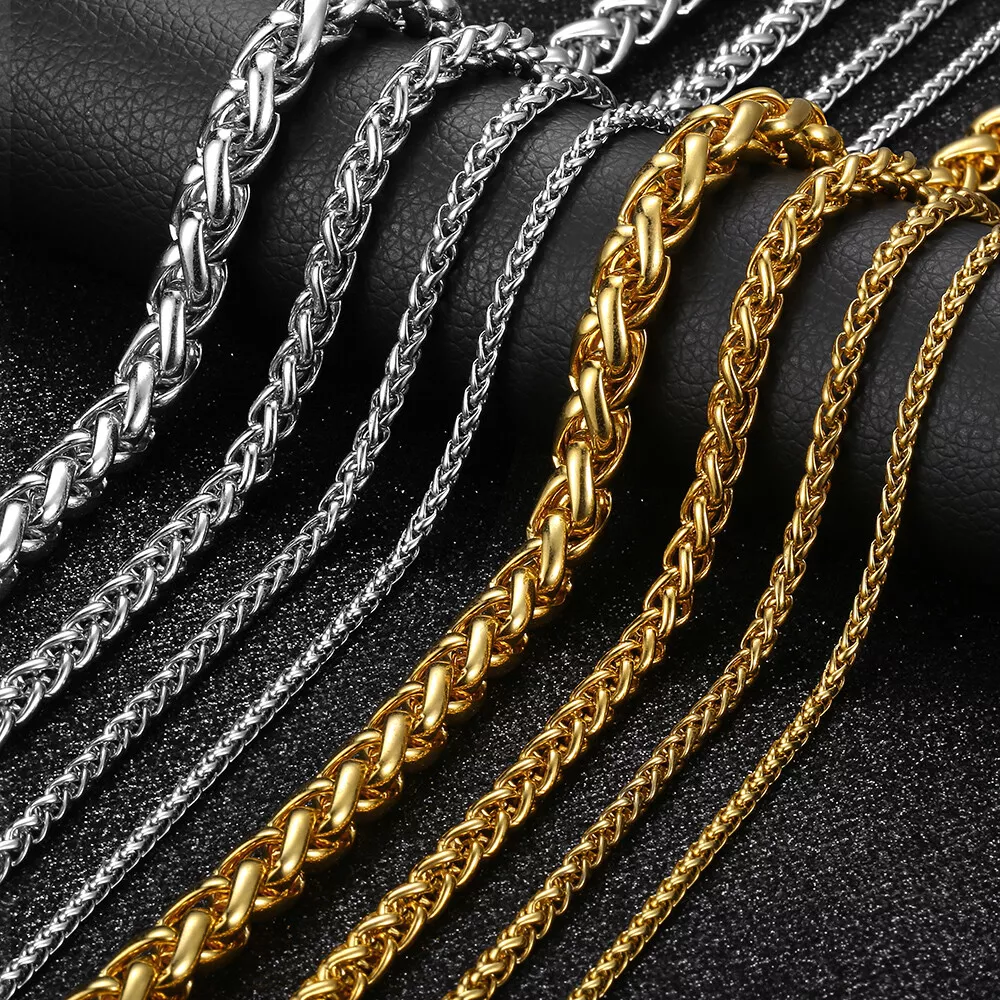 Spiga wheat gold chain deals