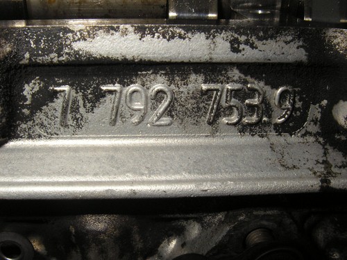 BMW 5 E60 E61 M57D30 Motor Zylinderkopf 77927539 7792753.9