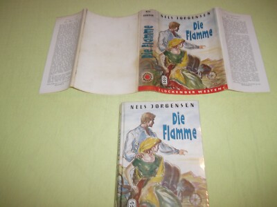 Nels Jorgensen Die Flamme AWA ungelaufenes Leihbuch mit Schutzumschlag TOP