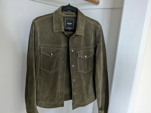 Todd Snyder Suede Dylan Sz S Olive, Sand, Tan