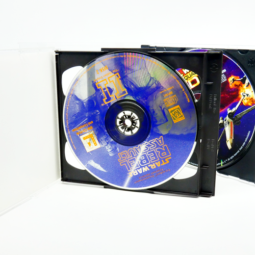Star Wars PC Game Lot Rebel Assault The Hidden Empire & Rogue Squadron 3D Ex Con - Picture 3 of 4