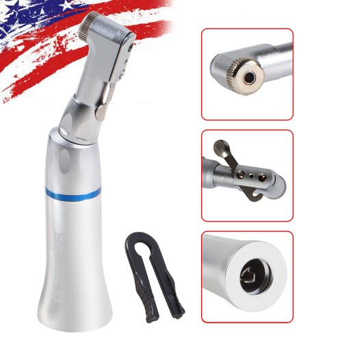 NSK Style Dental Slow Low Speed Handpiece Contra Angle Push Button/Latch E-type - Picture 3 of 9
