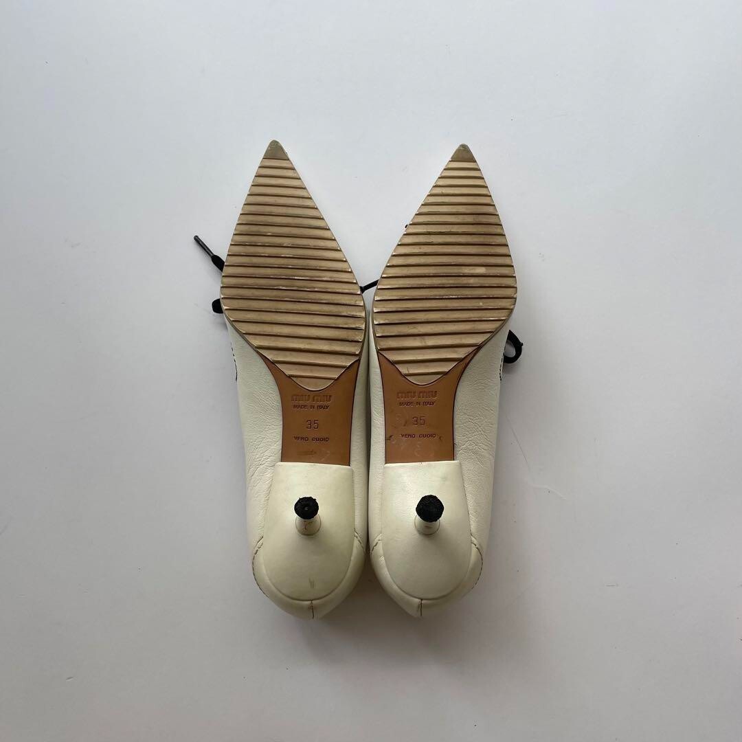 MIU MIU 00s Kitten Heels Vintage Leather Size:35 Women's | eBay MIU MIU 00s Kitten Heels Vintage Leather Size:35 Women's | eBay