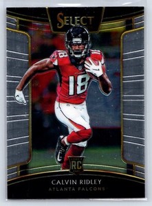 2018 Panini Select #57 Calvin Ridley Rookie Card Atlanta Falcons