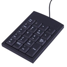 Numeric Keypad Number 18 Keys Pad Keyboard With USB Cable For Laptop desktop