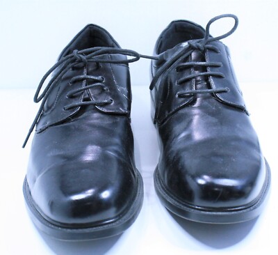 Kohls Mens Size 11W Black Lace Up Derby Dress Shoes | eBay