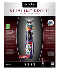 ANDIS SLIMLINE PRO LI (LITHIUM) (D8) CORDLESS RECHARGEABLE TRIMMER SKULL