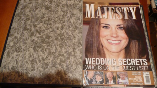 Royal Family Majesty Magazines 8 binders Vol 31 No 4 -Vol 38 No5/ Feb 10-May 17 - Picture 3 of 13