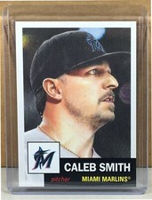 2020 TOPPS LIVING SET #280 CALEB SMITH MIAMI MARLINS Print Run 1988