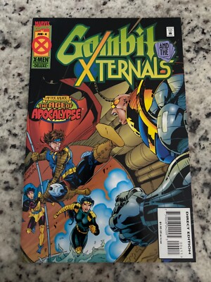 Gambit And The X-ternals #4 Mini-Series (Marvel, 1995) VF