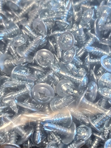 Phillips Truss Head Zinc Sheet Metal Self Tapping Screw 18-8 #8x1/2" Qty500 - Picture 3 of 3