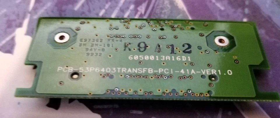 (715) Compaq Armada M700 PCB-53P6403TRANSFB-PCI-41A Adapter Board - Immagine 2 di 2