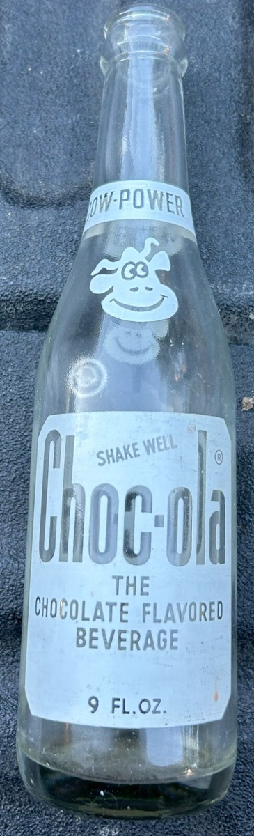 Vintage Choc-ola 9oz ACL Chocolate Soda Bottle - Circa 1950's | eBay