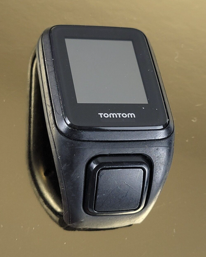 TomTom Smart Watch Black Rectangle Untested For Parts/Repair