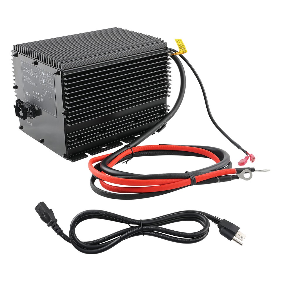 Caricabatterie 24V 25A Per Sollevatori A Forbice - Compatibile Con Genie, Skyjack, JLG - Sostituisce HB600, 105739, 161827 - 5