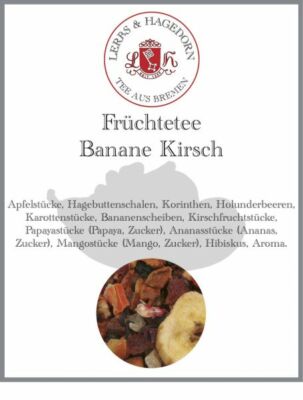 Früchtetee Banane Kirsch 250g