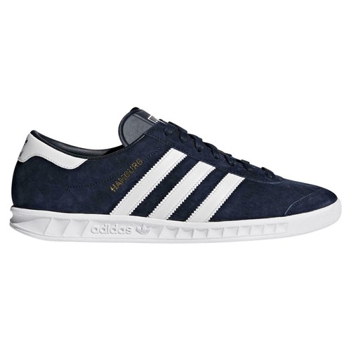 Adidas Originals Men's Hamburg Suede Shoes Trainers - Picture 1 of 4