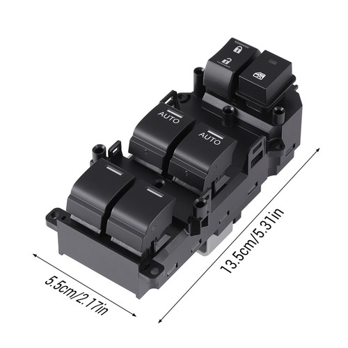 New Master Driver Power Window Switch For 2008-12 Honda Accord EX&EXL - Foto 4 di 12