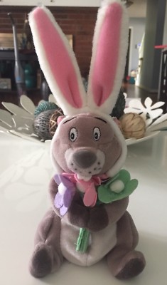 Disney Easter Bunny Gopher Winnie the Pooh Mini Bean Bag 7 ...