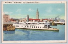 Ferry El Paso Southern Pacific Golden Gate Ferries San Francisco CA Post...